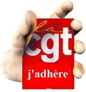 j adhere à la cgt